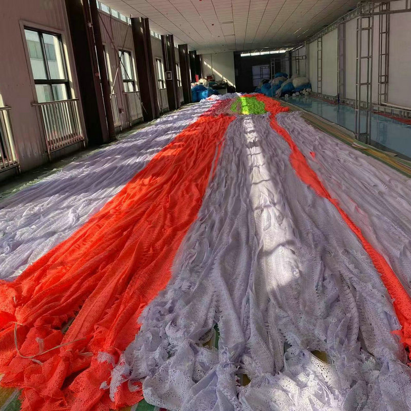 Custom Polyester Lace Narrow Embroidery Lace Trim Multi Color